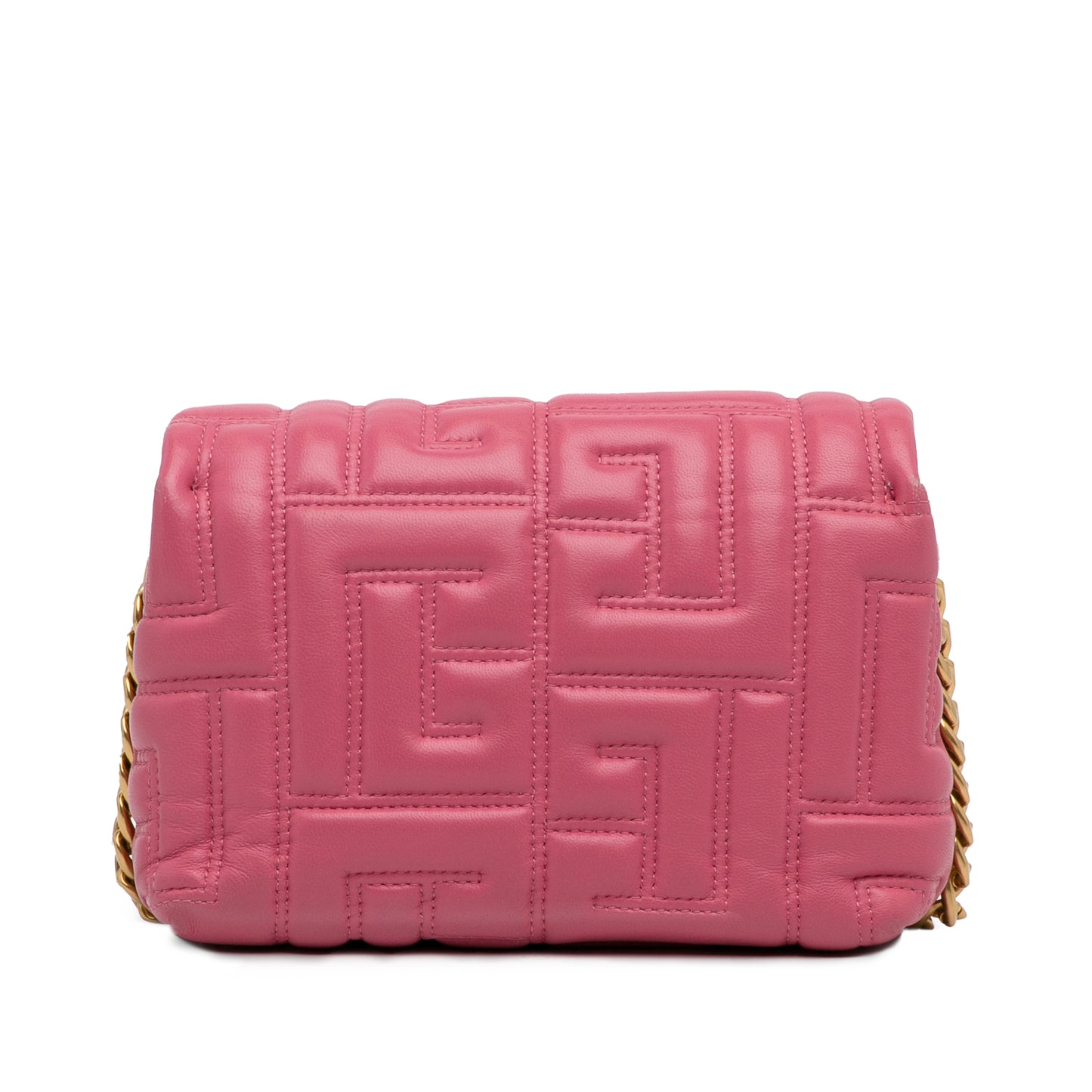 Balmain 1945 Quilted Leather Crossbody