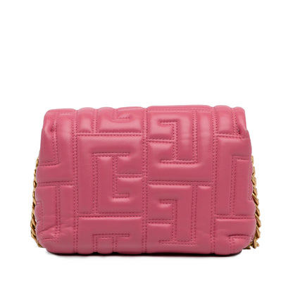 Balmain 1945 Quilted Leather Crossbody