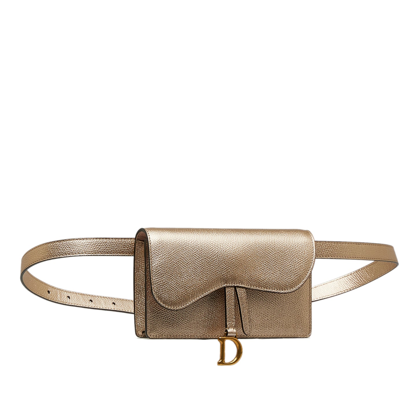 Dior Leather Saddle Belt Pouch