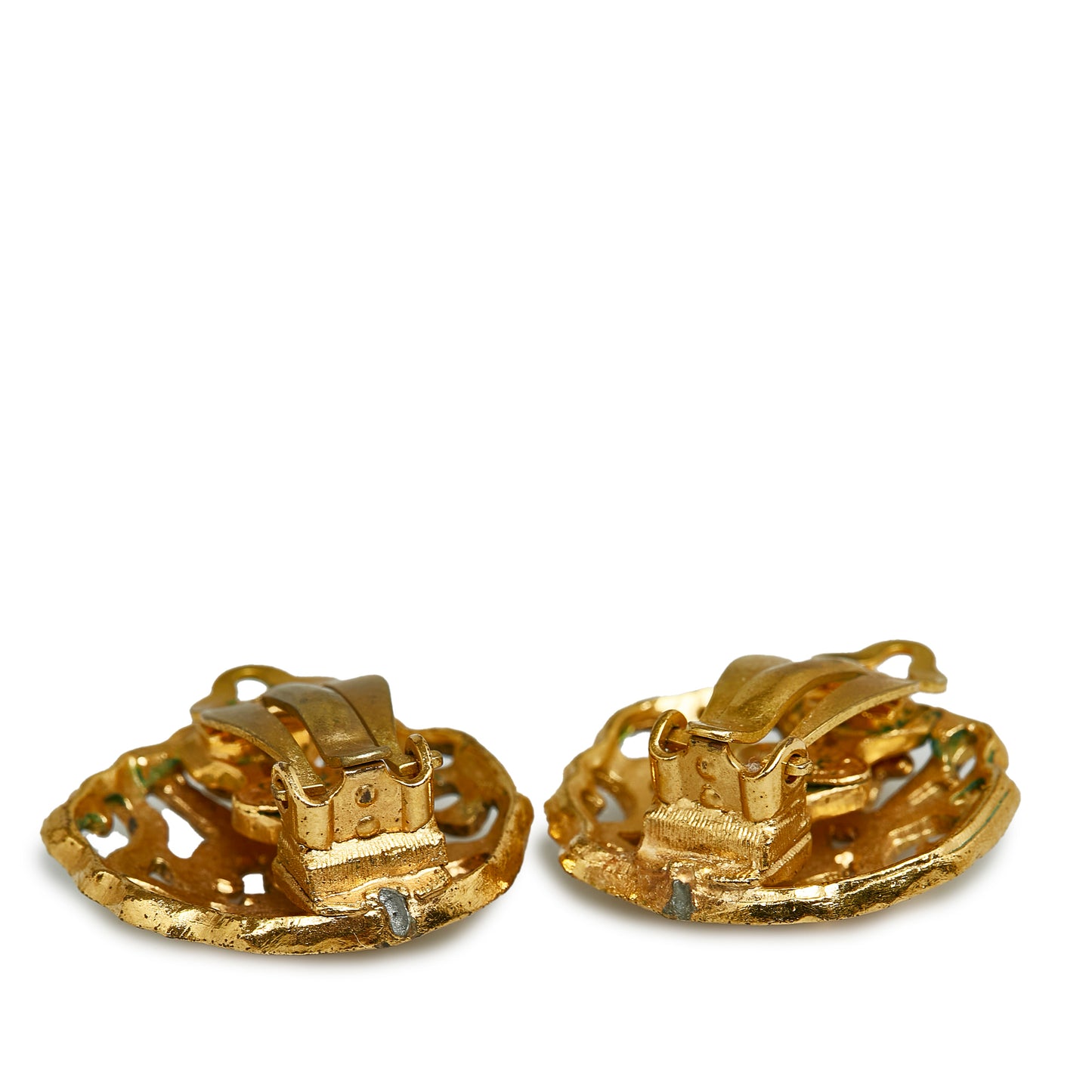 Chanel Cc Clip-on Earrings