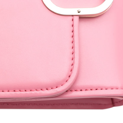 Valentino Small Leather Vlogo Type Crossbody