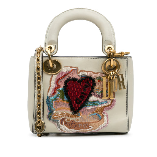 Dior Niki De Saint Phalle Mini Calfskin Dioramour Lady Dior