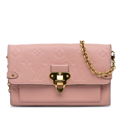 Louis Vuitton Monogram Empreinte Vavin Wallet On Chain