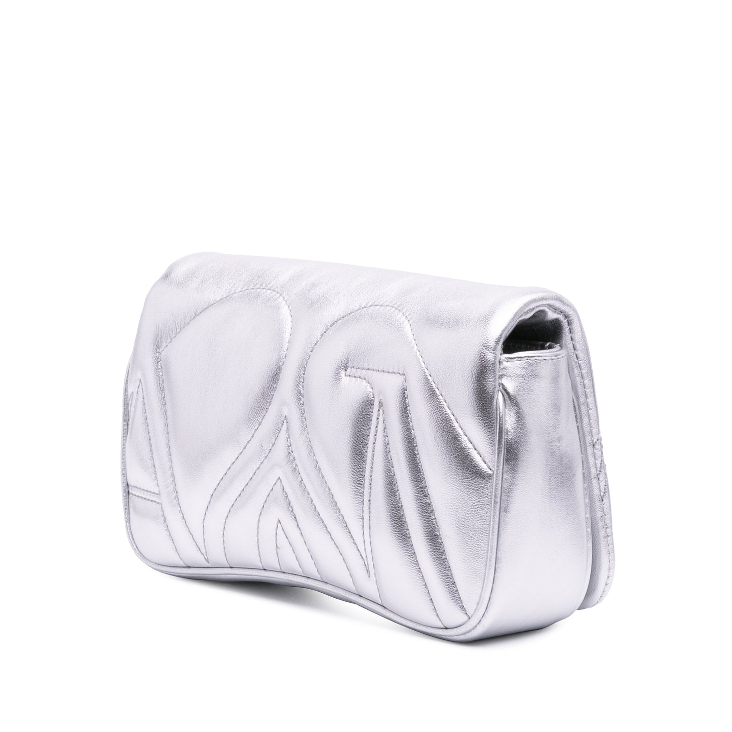 Alexander Mcqueen Mini Leather The Seal Chain Crossbody
