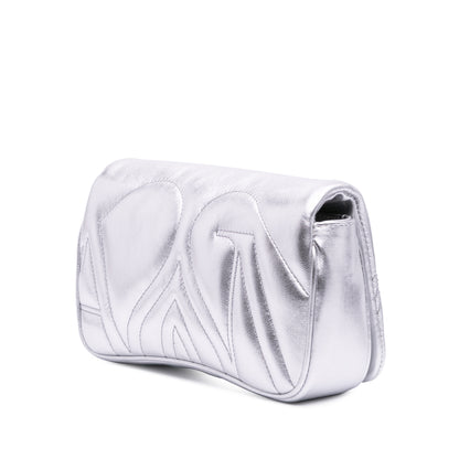 Alexander Mcqueen Mini Leather The Seal Chain Crossbody