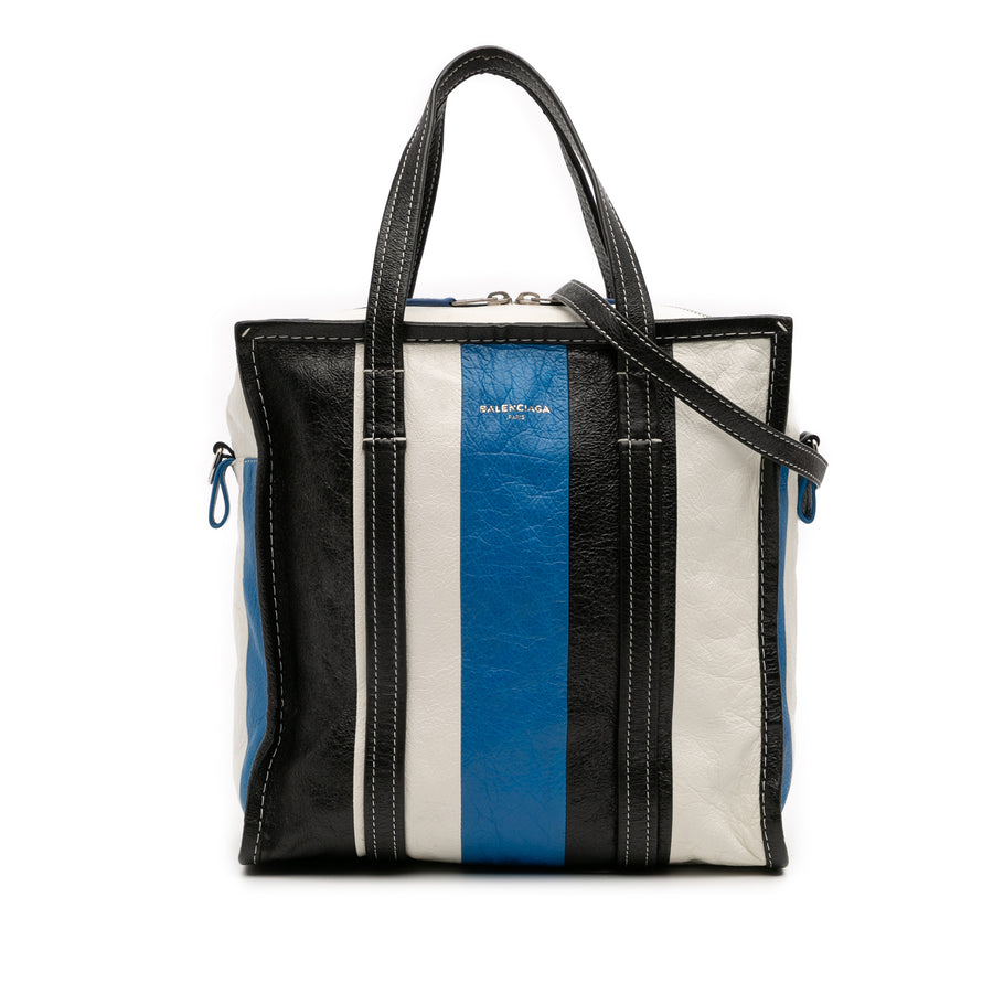 Balenciaga S Lambskin Bazar Shopper Satchel