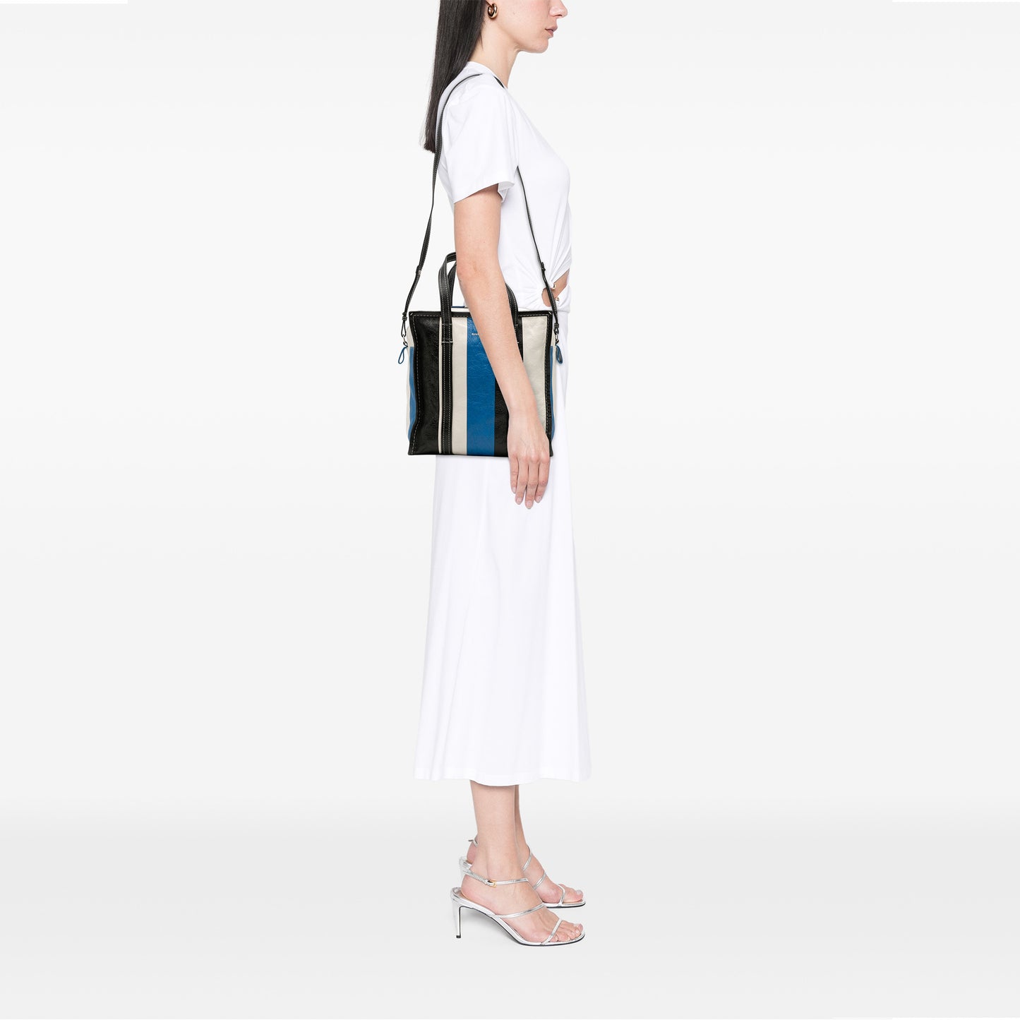 Balenciaga S Lambskin Bazar Shopper Satchel