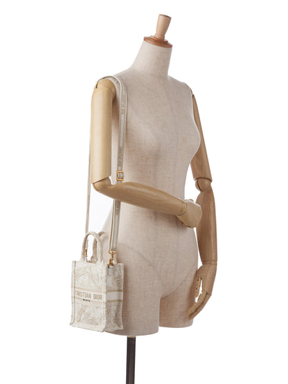 Dior Mini Jardin D'hiver Vertical Book Tote