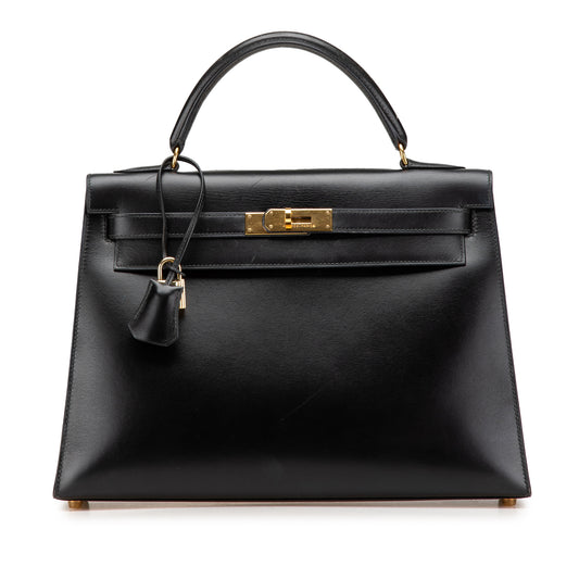 Hermès Box Calf Kelly Sellier 32