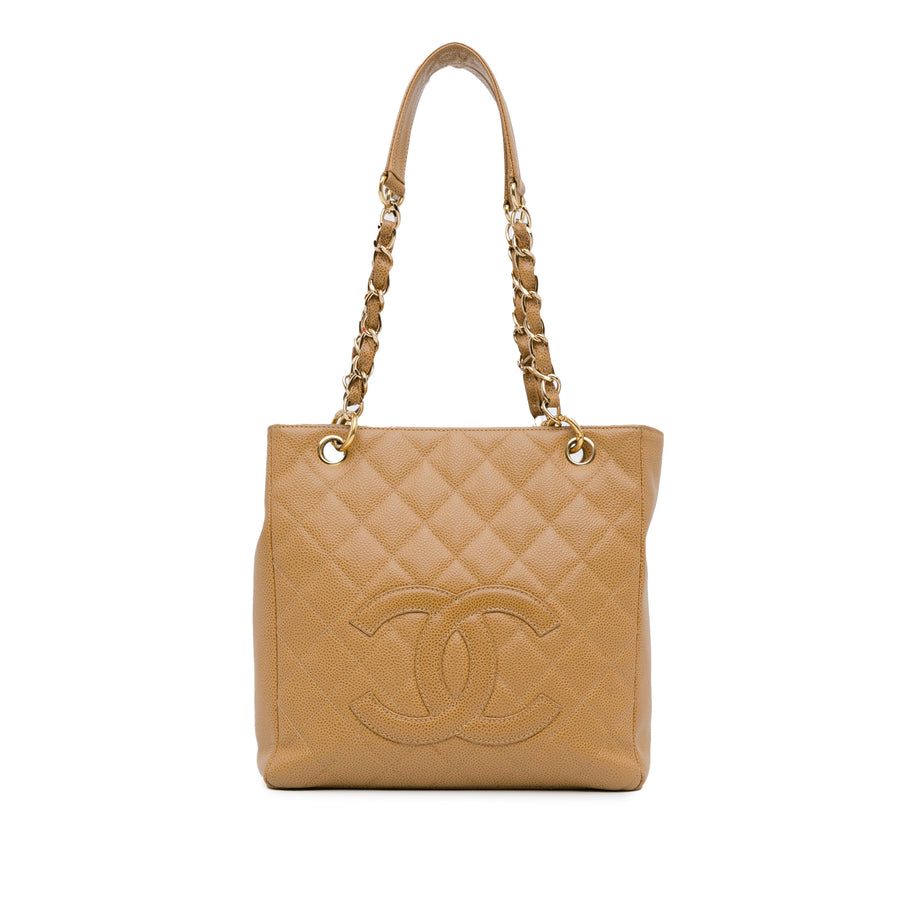 Chanel Caviar Petite Shopping Tote (21477)