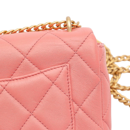 Chanel Mini Lambskin Pending Cc Flap