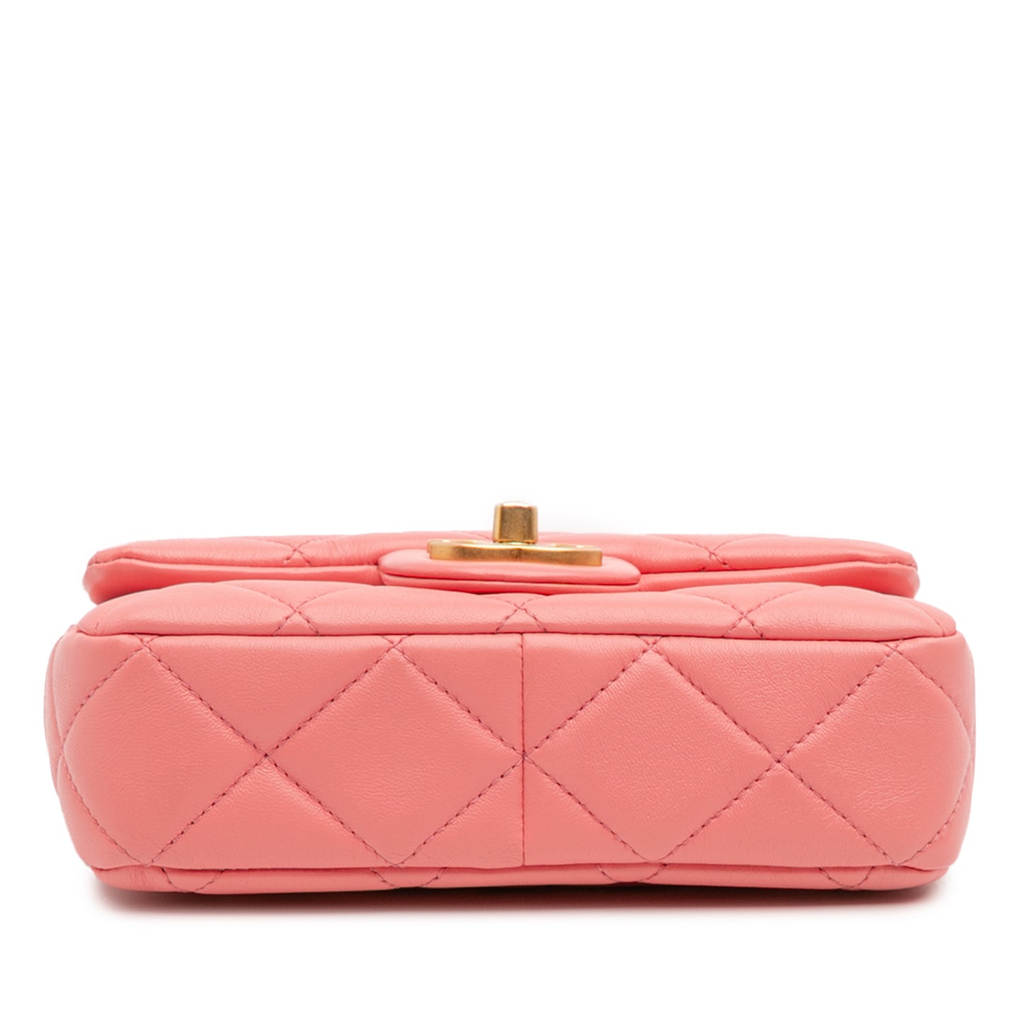 Chanel Mini Lambskin Pending Cc Flap