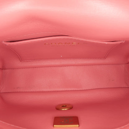 Chanel Mini Lambskin Pending Cc Flap