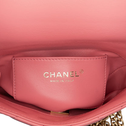 Chanel Mini Lambskin Pending Cc Flap