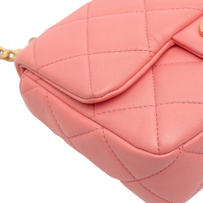 Chanel Mini Lambskin Pending Cc Flap