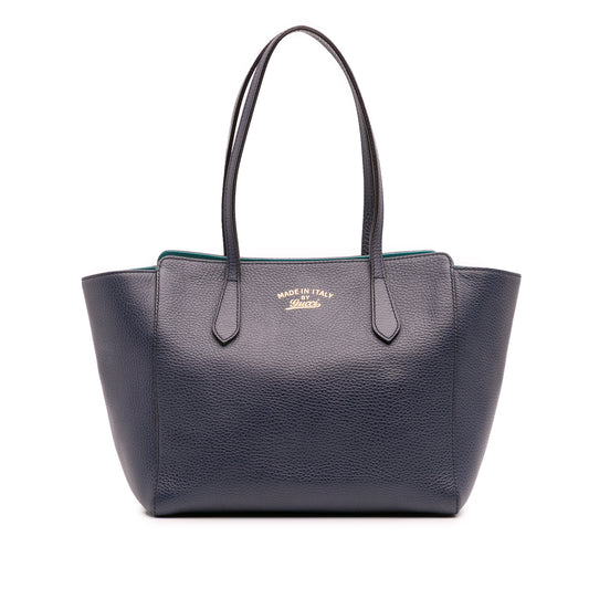 Gucci Medium Leather Swing Tote