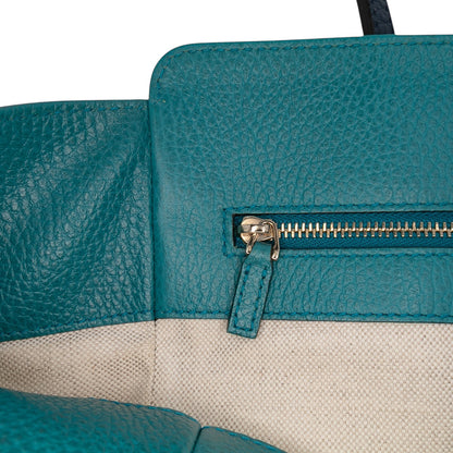 Gucci Medium Leather Swing Tote