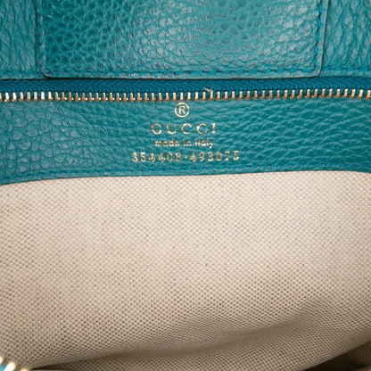 Gucci Medium Leather Swing Tote