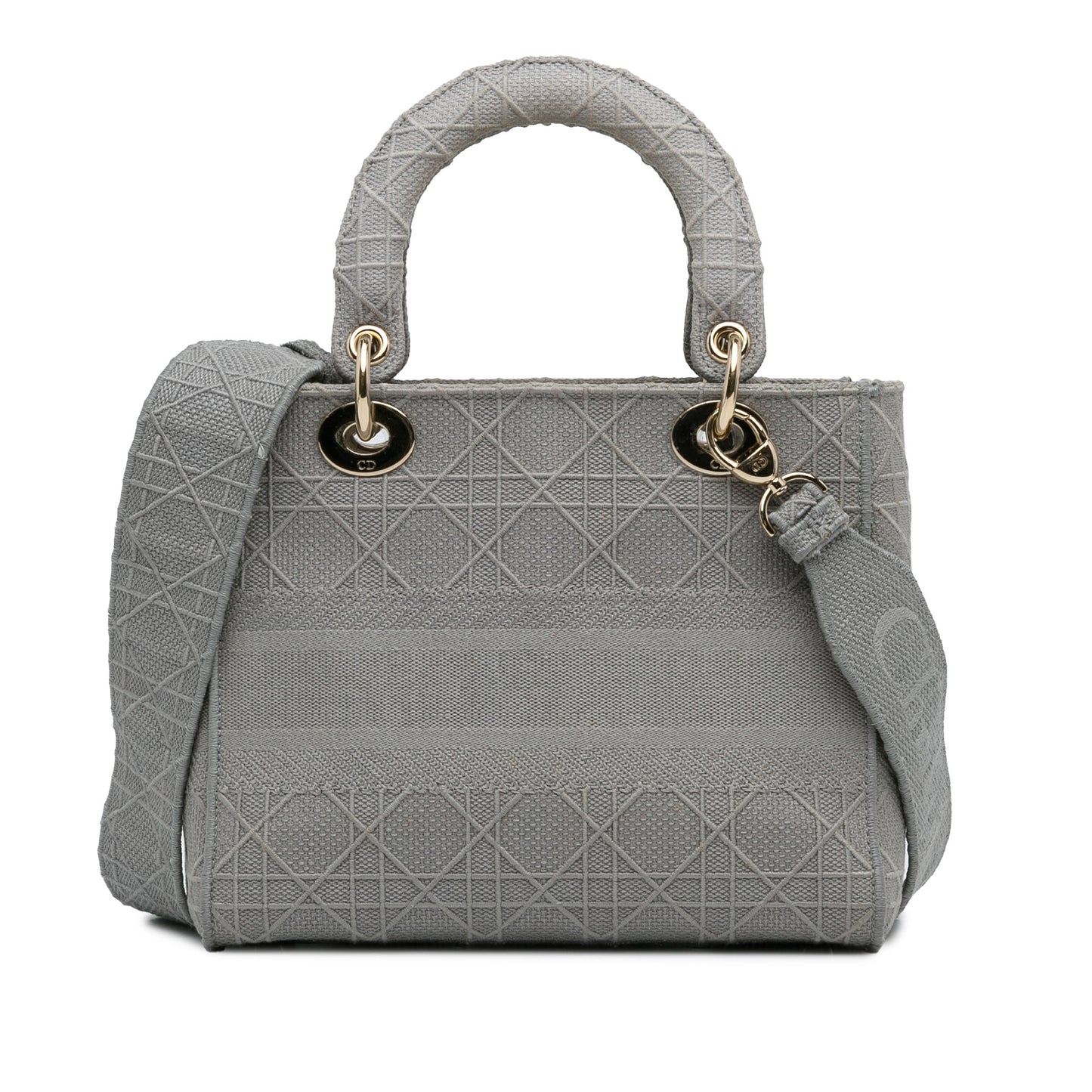 Dior Medium Canvas Cannage Lady D Lite