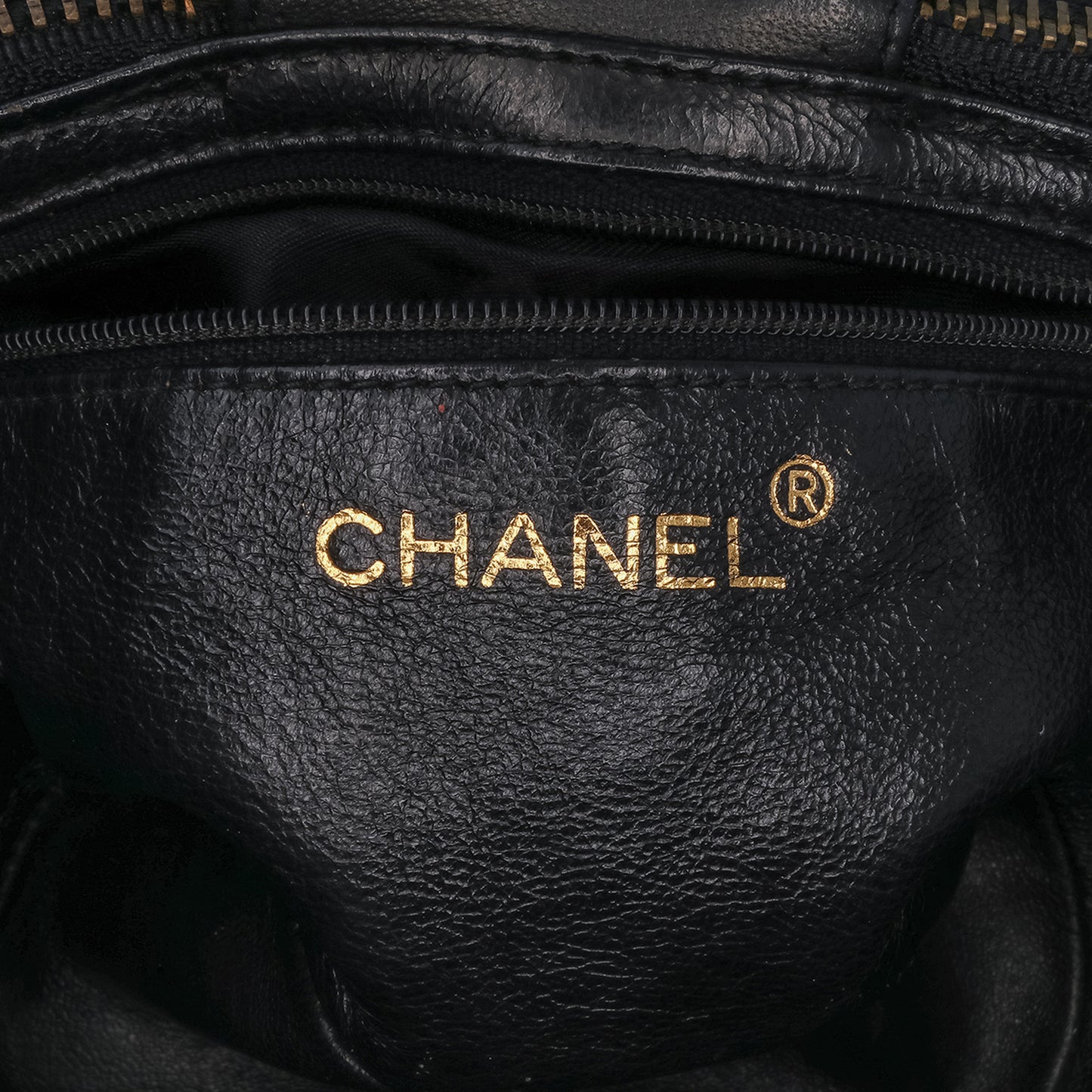 Chanel Quilted Lambskin Tassel Vanity Case