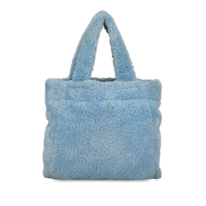 Prada Spugna Logo Terrycloth Tote