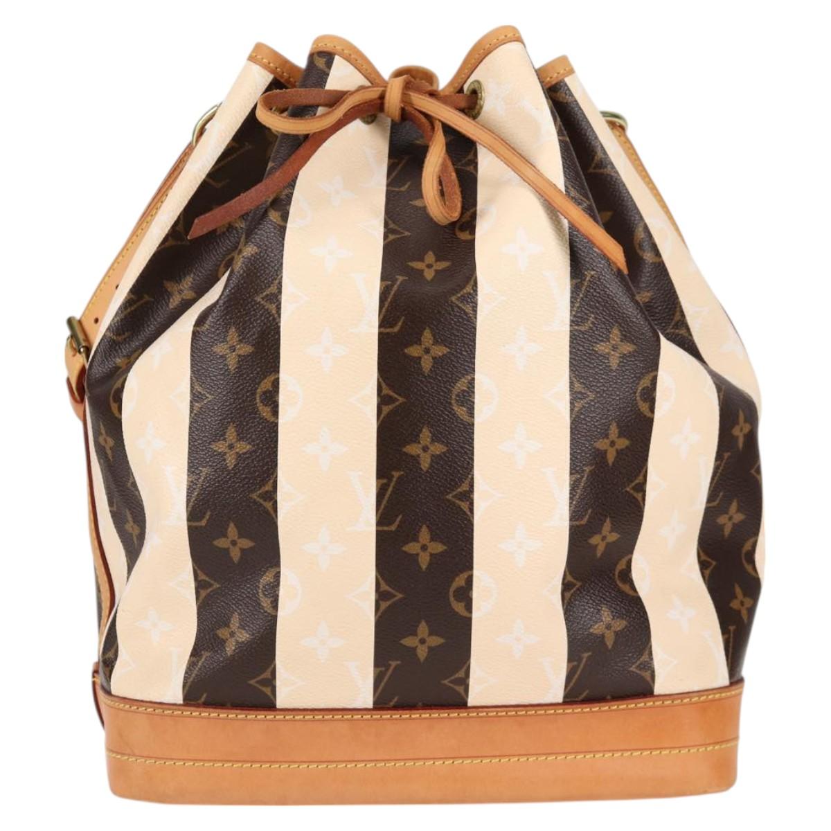 Louis Vuitton Monogram Rayure Noe Shoulder Bag M40563 Lv