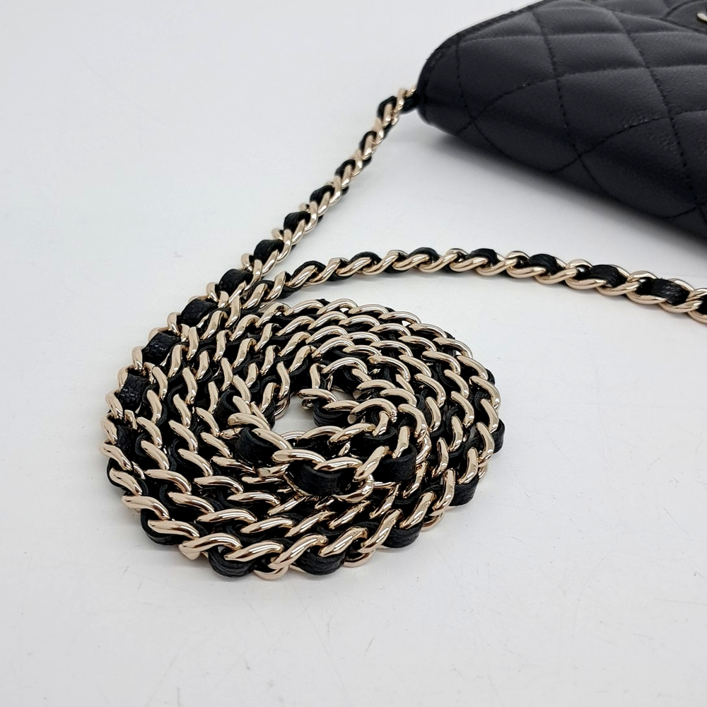 Chanel Caviar Phone Holder Cross Bag Ap3880 (10019204)
