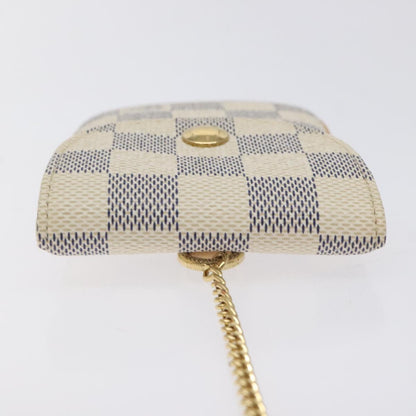 Louis Vuitton Damier Azur Etui Telephonne Mm Cell Phone Case N60026