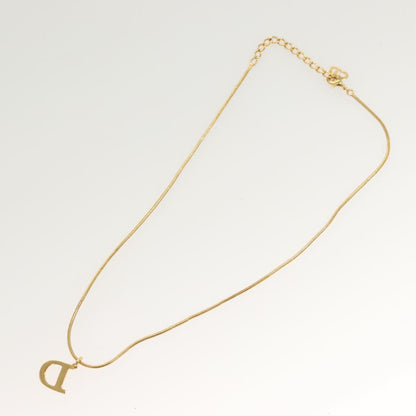 Christian Dior Necklace Metal Gold