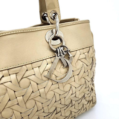 Dior Christian Dior Woven Cannage Tote Bag (6251893)