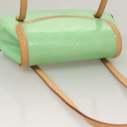Louis Vuitton Vernis Biscayne Bay Pm Shoulder Bag Peppermint M91289
