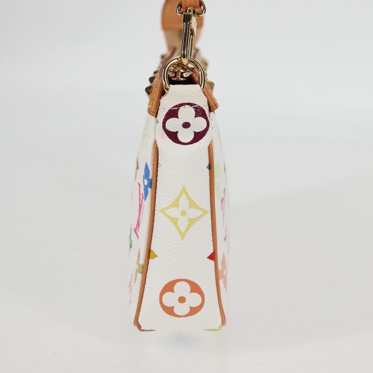 Louis Vuitton Multicolor Pochette Accessoires Pouch White M92649