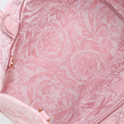 Versace Athena Barocco Tote Bag Canvas 2WAY Pink
