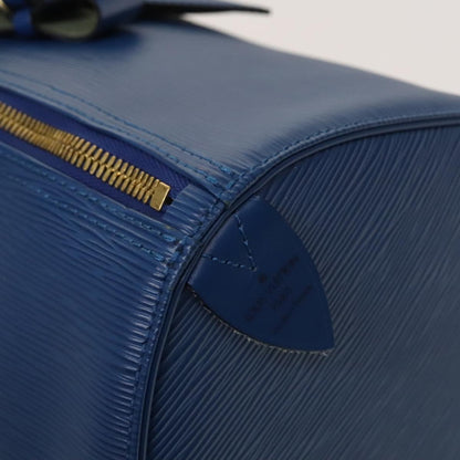 Louis Vuitton Epi Keepall 50 Boston Bag Blue M42965 Lv
