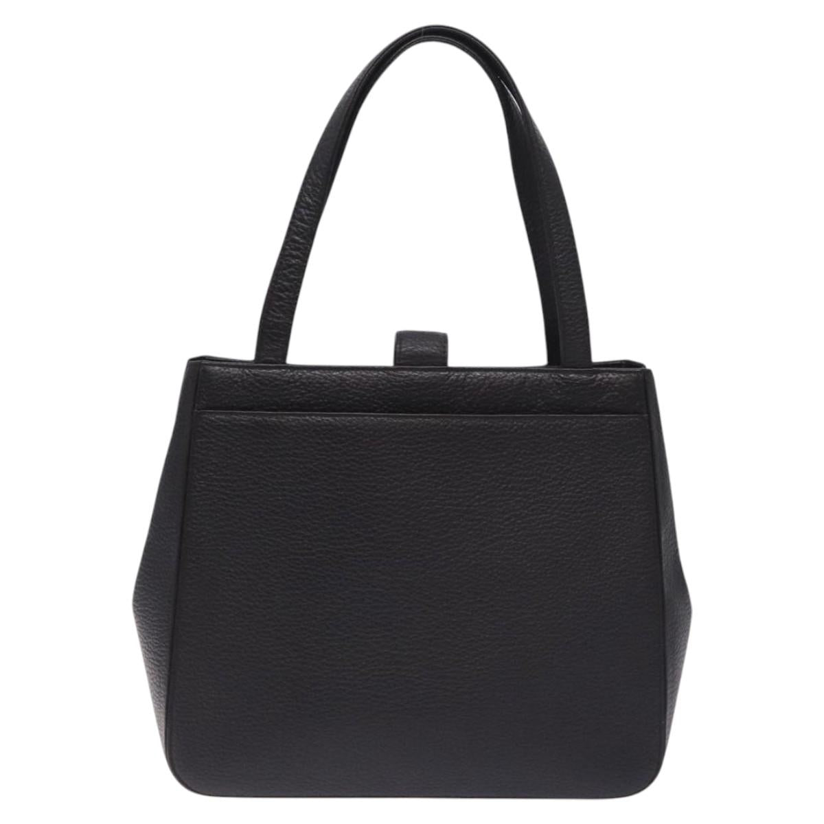 Saint Laurent Tote Bag Leather Purple Silver