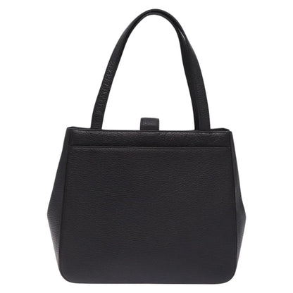 Saint Laurent Tote Bag Leather Purple Silver