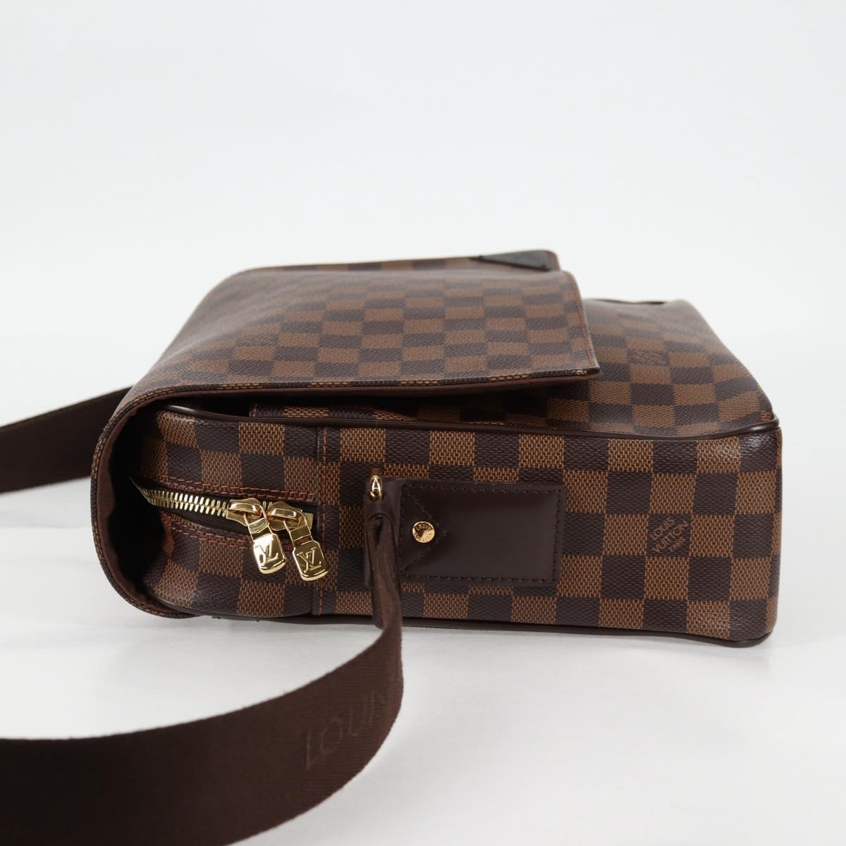 Louis Vuitton Damier Ebene Shelton Mm Shoulder Bag N41149 Lv