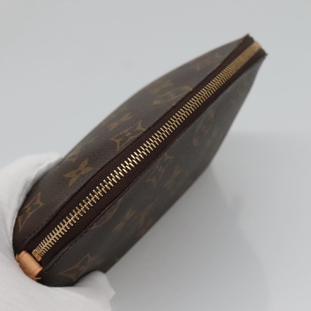 Louis Vuitton Monogram Pochette Cosmetic Pm Pouch M43998 Lv