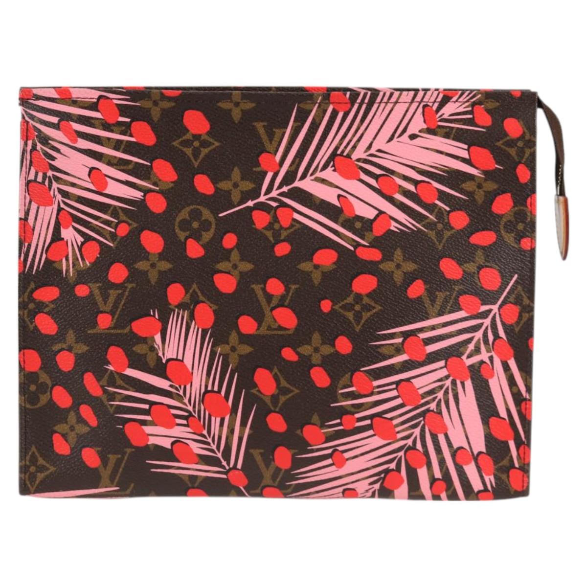 Louis Vuitton Monogram Jungle Dot Poche Toilette 26 Pouch Lv