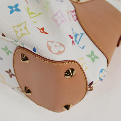 Louis Vuitton Monogram Multicolor Judy Pm Shoulder Bag White M40257
