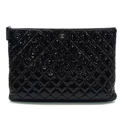Chanel Patent Clutch Large (10031607)