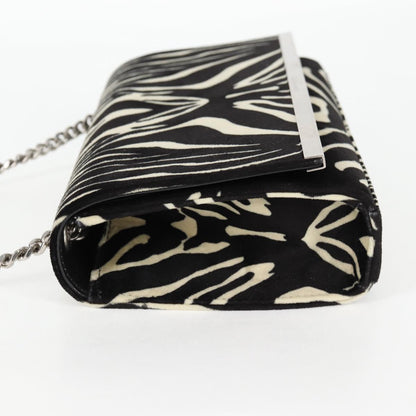 Saint Laurent Chain Bag Fabric Zebra Pattern 707690 Faaia 1075