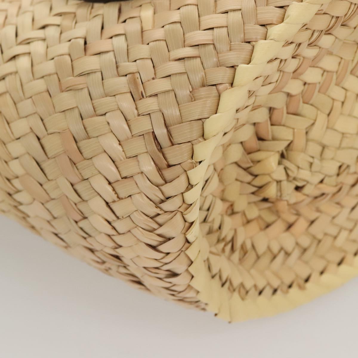 Chloe Mercy Shoulder Bag Raffia Beige
