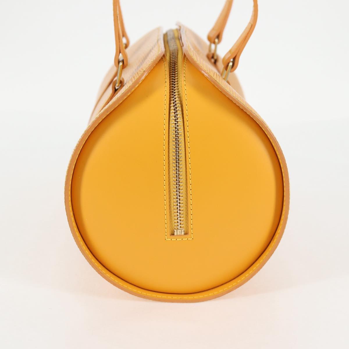 Louis Vuitton Epi Soufflot Hand Bag Yellow M52229 Lv