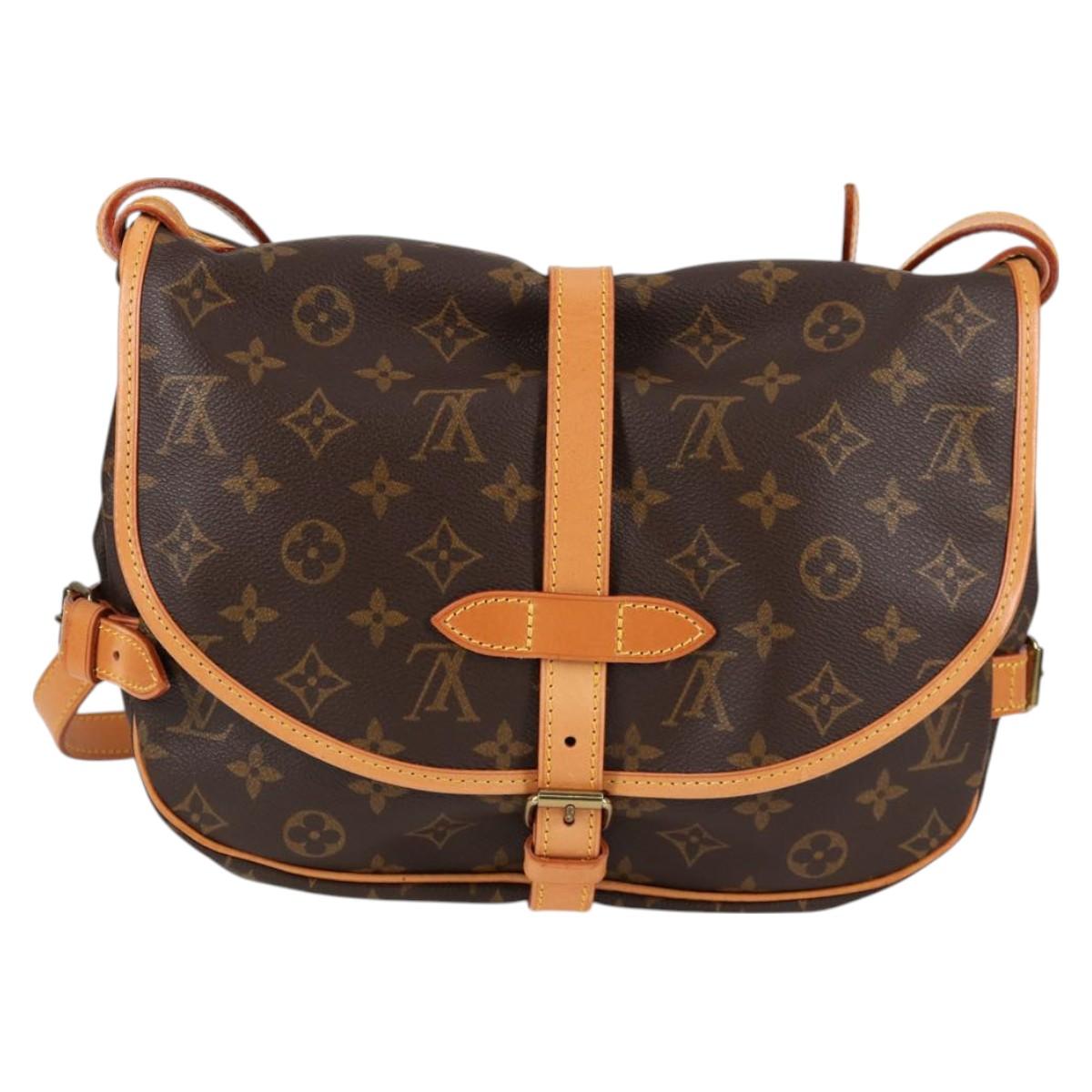 Louis Vuitton Monogram Saumur 30 Shoulder Bag M42256 Lv