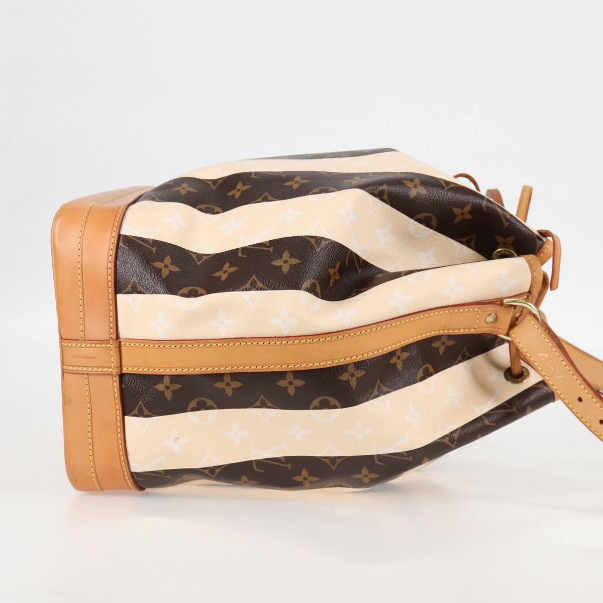 Louis Vuitton Monogram Rayure Noe Shoulder Bag M40563 Lv