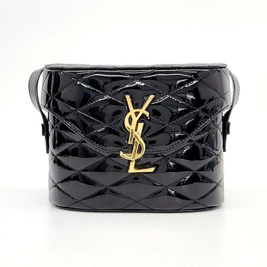 Saint Laurent Patent June Shoulder Bag (710080) (4625301)