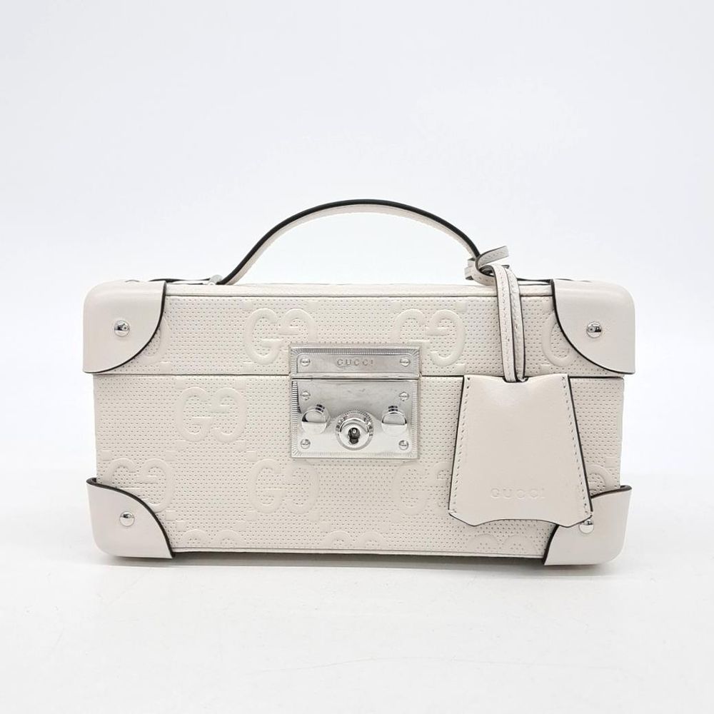 Gucci Gg Embossed Jewelry Case (649582) (8483072)