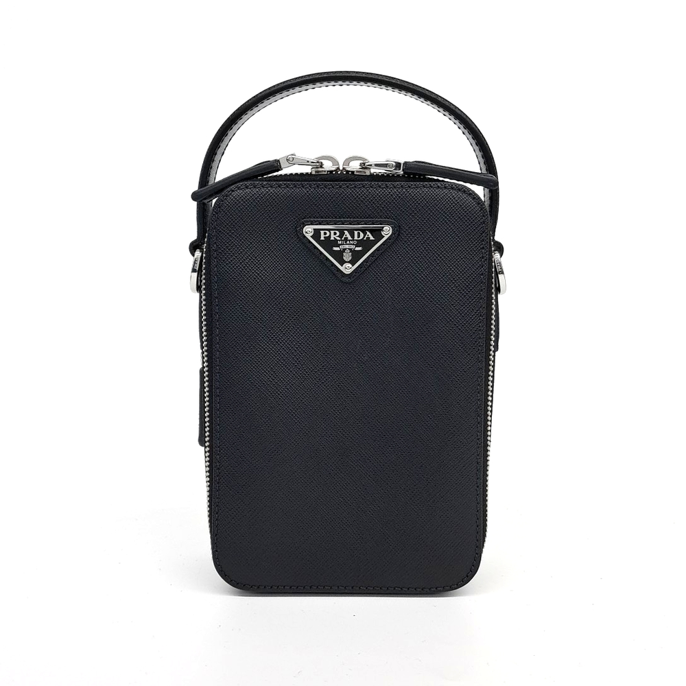 Prada Saffiano Mini Tote And Cross Bag (2vh067) (10036127)