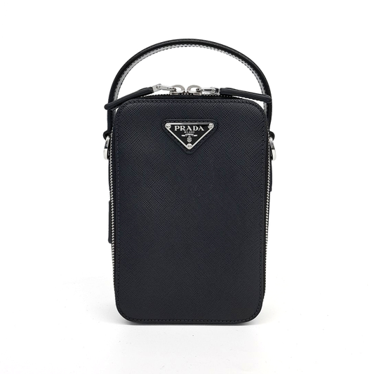 Prada Saffiano Mini Tote And Cross Bag (2vh067) (10036127)